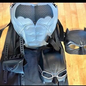 Batman costume upper chest and mask